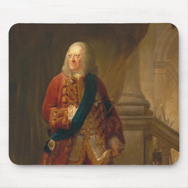 Kung George II, 1759 Musmatta (Framsidan)