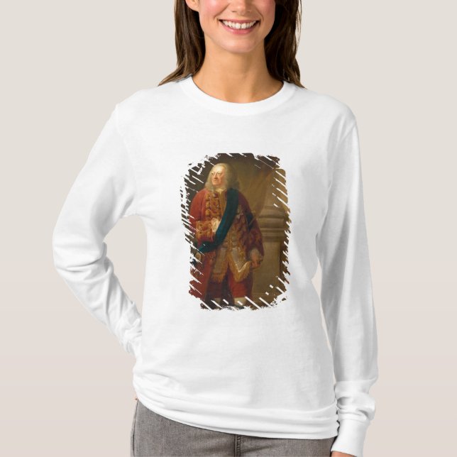 Kung George II, 1759 Tee (Framsida)