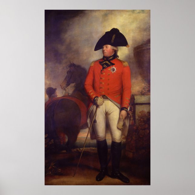 Kung George III 1799 av Herr William Beechey Poster (Framsidan)