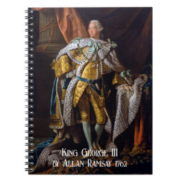 Kung George III av Allan Ramsay 1762 Anteckningsbok