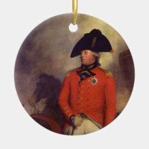 Kung George III av Herr William Beechey Julgransprydnad Keramik