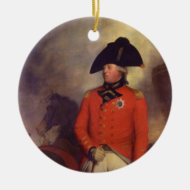 Kung George III av Herr William Beechey Julgransprydnad Keramik (Framsidan)