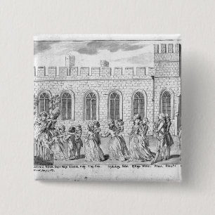 Kung George III och drottning Charlotte Knapp