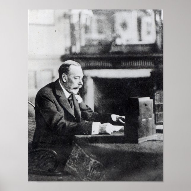 Kung George V Poster (Framsidan)