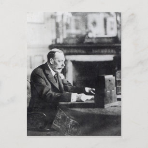 Kung George V Vykort