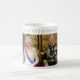 Kung George VII och drottning Camilla Kaffemugg