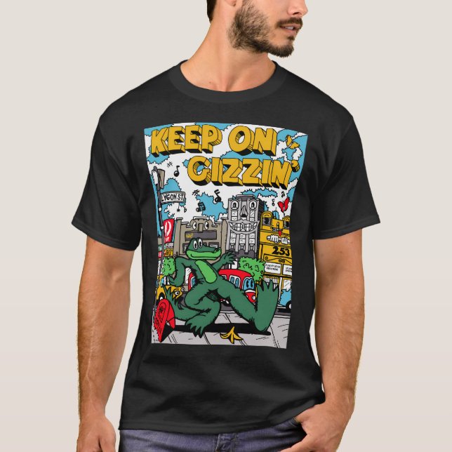 Kung Gizzard - Behålla om Gizzin 2 (alla inkomster T Shirt (Framsida)