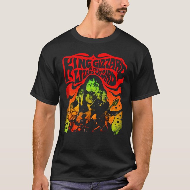 Kung Gizzard-guiden T Shirt (Framsida)