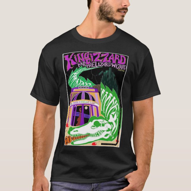 Kung Gizzard och Guiden Lizard Brooklyn Steel T Shirt (Framsida)