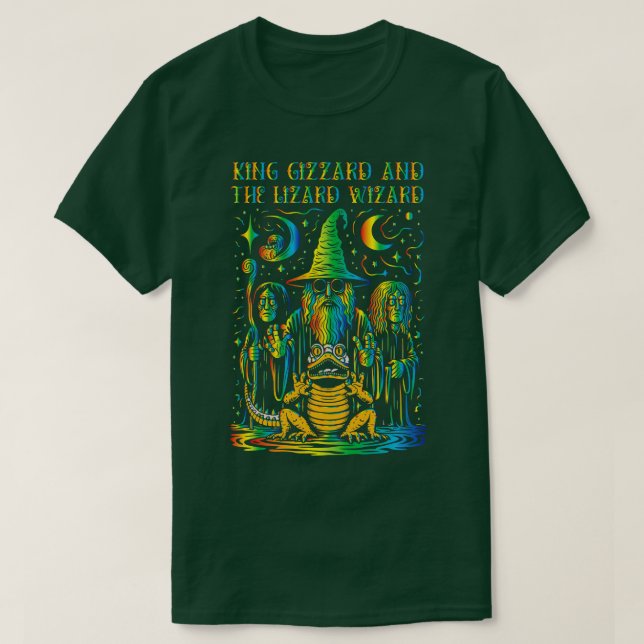 Kung Gizzard och Guiden Lizard Original Fläkt Ar T Shirt (Design framsida)