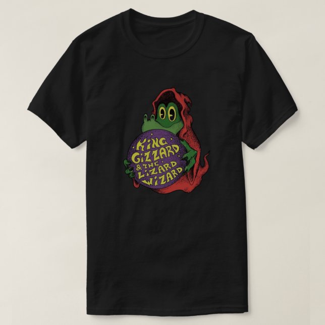 Kung Gizzard och Lizard Wizard Classic T-Shir T Shirt (Design framsida)