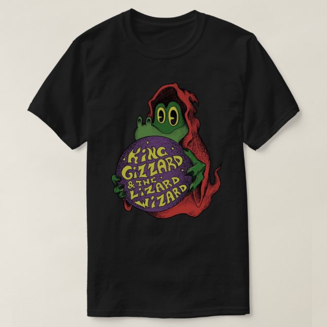 Kung Gizzard och Lizard Wizard Classic T-Shir T Shirt (Design framsida)