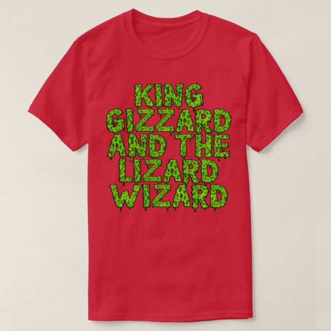 Kung Gizzard och Lizard Wizard Original Psyche T Shirt (Design framsida)