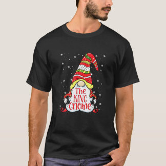 Kung Gnome-familjen som matchar julklappen Gift Pa T Shirt