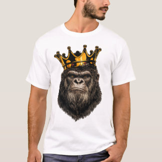 Kung Gorilla Crown T-Shirt – Stark urban stil