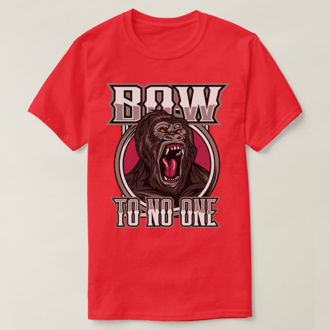 KUNG GORILLA T SHIRT (Design framsida)