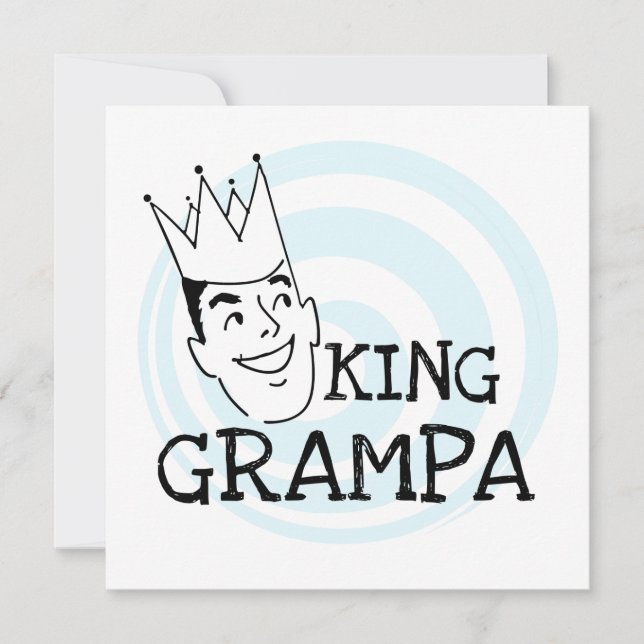 Kung Grampa T-tröjor och presenter (Framsida)