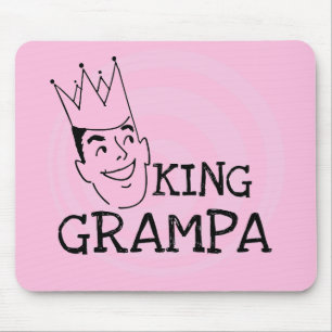 Kung Grampa T-tröjor och presenter Musmatta