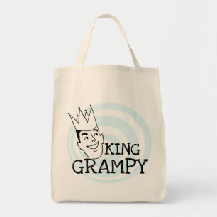 Kung Grampy Tshirts och presenter Tygkasse