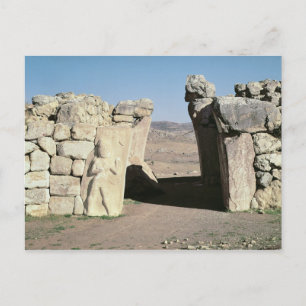 Kung Grind från Hattusas väggar Vykort