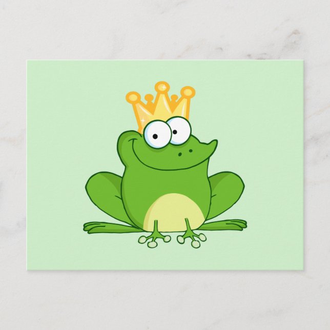 Kung Groda Grodor Vykort (Framsida)