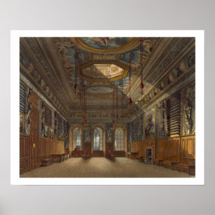 Kung Guard Chamber, Windsor Castle, från "Royalet" Poster