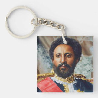 Kung Haile Selassie Oljemålning