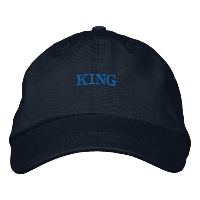 KUNG Handsome Manarnas baseball Visors-Hat Broderad Keps (Framsida)