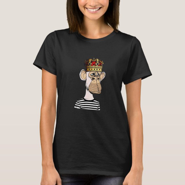 Kung Hat Monkey Animal Chimpanzee Prison Primat G T Shirt (Framsida)