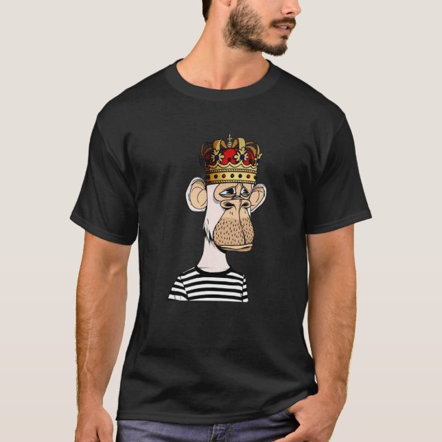 Kung Hat Monkey Animal Chimpanzee Prison Primat G T Shirt (Framsida)