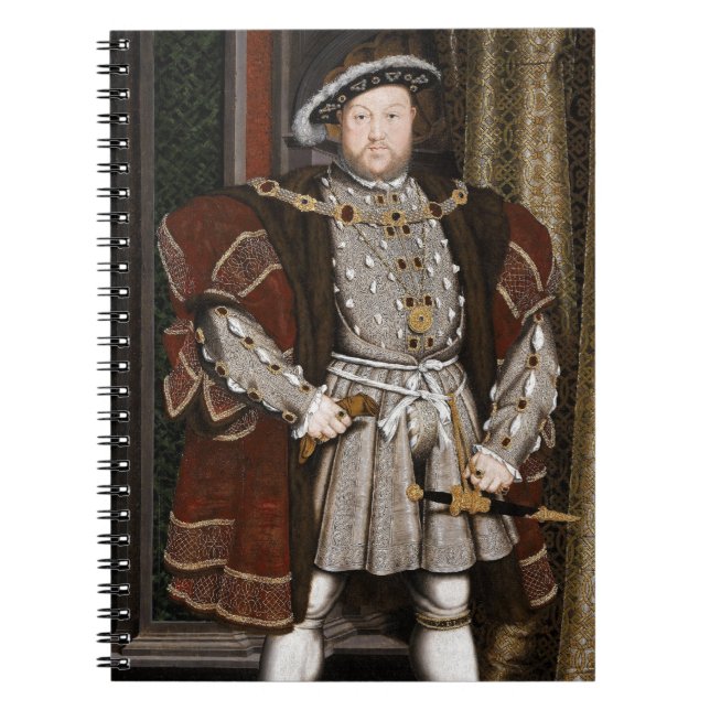 Kung Henrik VIII av England Anteckningsbok (Framsidan)