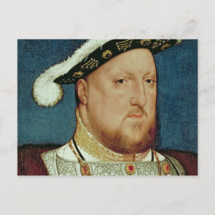 Kung Henrik VIII Vykort