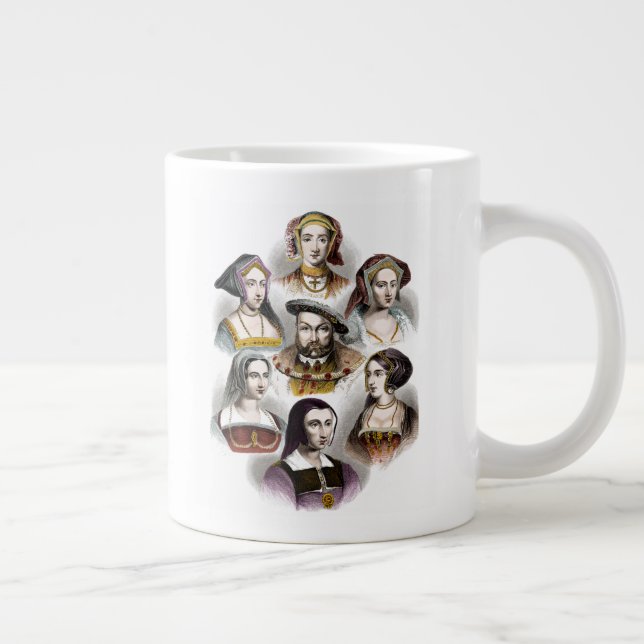 Kung Henry VIII av England| Hans sex fruar Jumbo Mugg (Höger)