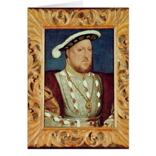 Kung Henry VIII Hälsningskort
