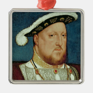 Kung Henry VIII Julgransprydnad Metall