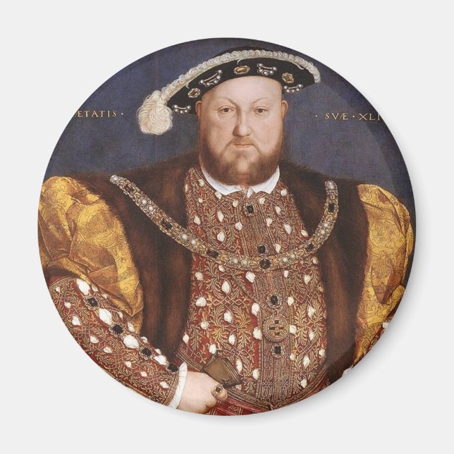 Kung Henry VIII Magnet (Framsidan)