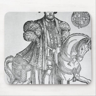 Kung Henry VIII på hästrygg Musmatta