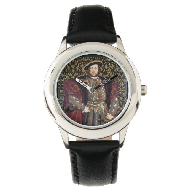 Kung Henry VIII Porträtt Armbandsur (Framsida)