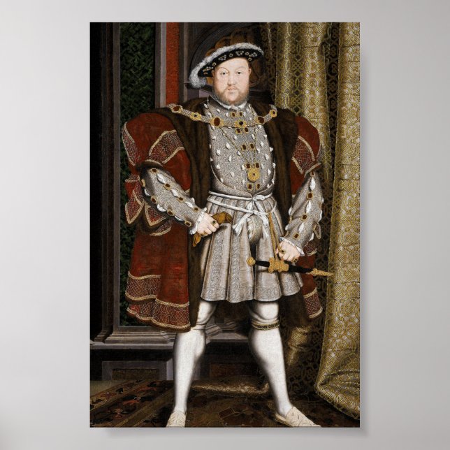 Kung Henry VIII Poster (Framsidan)