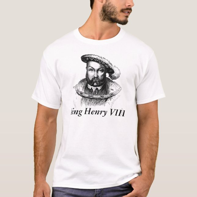 Kung Henry VIII T-Shirt (Framsida)