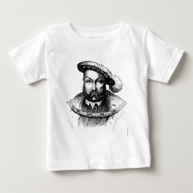 Kung Henry VIII Tee Shirt (Framsida)
