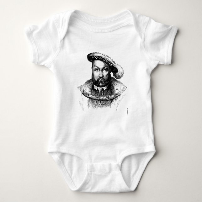 Kung Henry VIII Tee Shirt (Framsida)