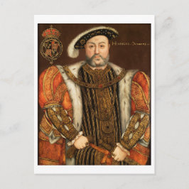 Kung Henry VIII Vykort