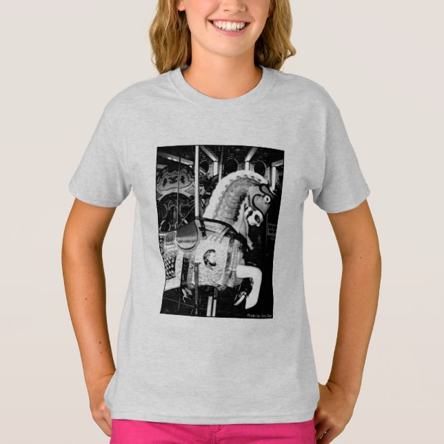 "Kung Horse" Barn T-shirt (Framsida)