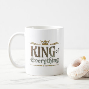 KUNG i Allting - det stora medeltida Royalet Krona Kaffemugg