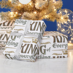 KUNG i Allting - Royalty Lettering Krona Presentpapper