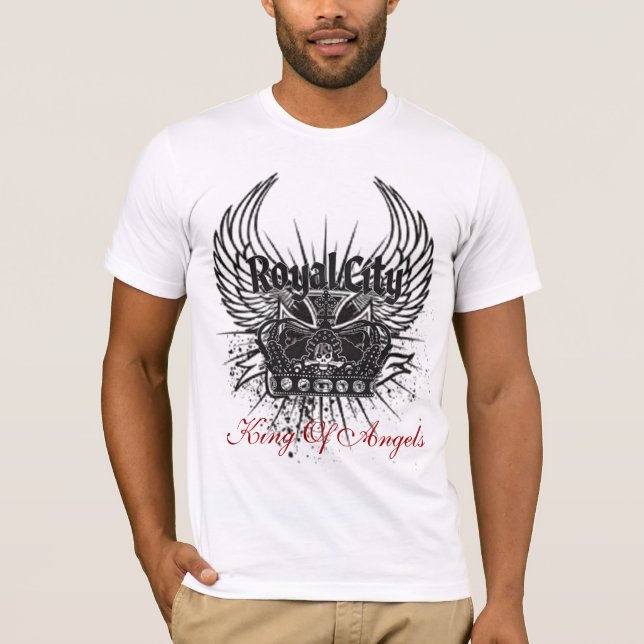 KUNG i ÄNGLAR Tee Shirt (Framsida)