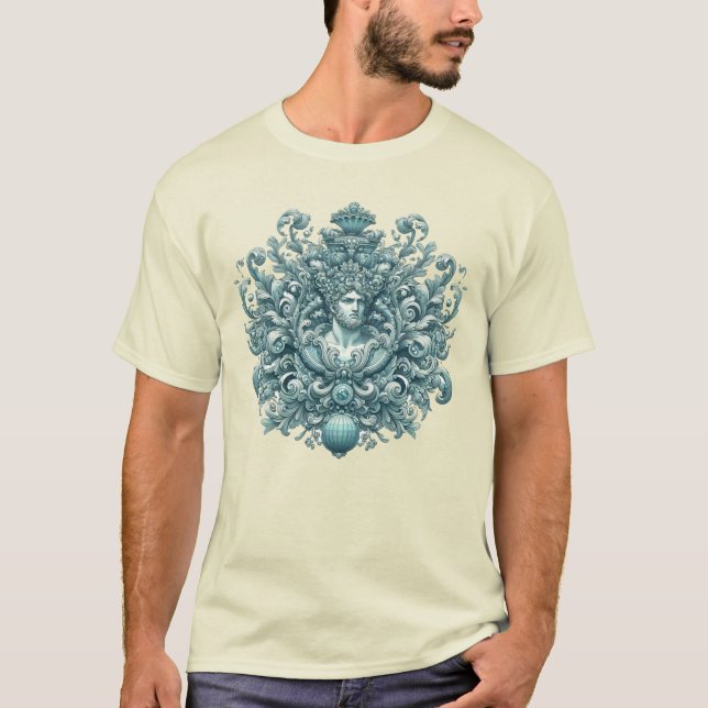 Kung i Aquamarin. T Shirt (Framsida)