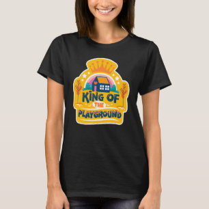 Kung i Back to school Lycklig första dagen T Shirt