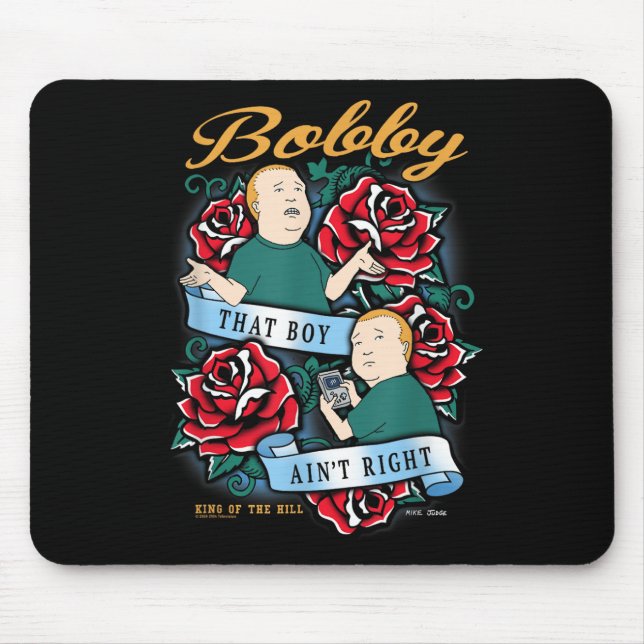 Kung i Backe Bobby att Höger Tattoo Musmatta (Framsidan)